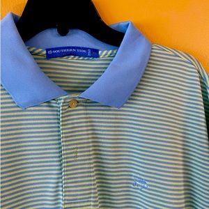 Southern tide short sleeve golf shirt size XL